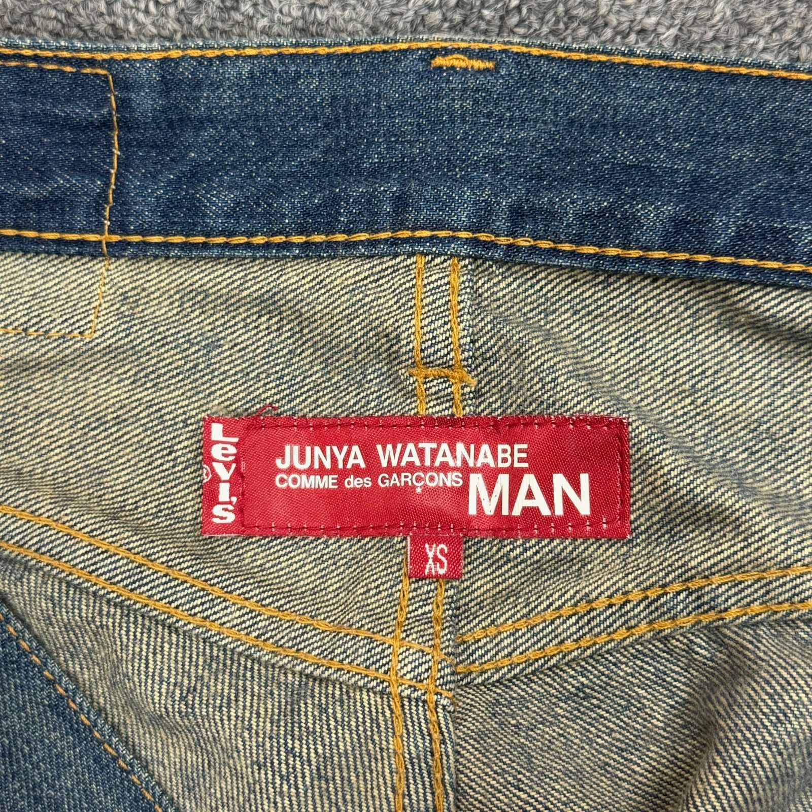 ジュンヤワタナベコムデギャルソン リーバイス WD-P204 再構築デニムパンツ JUNYA WATANABE MAN ジュンヤワタナベ コムデギャルソン × Levi\u0027s