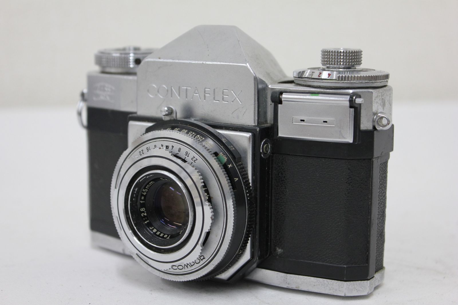 品 ツァイスイコン Zeiss Ikon CONTAFLEX Carl Zeiss Tessar 45mm F2.8 レンジファインダー カメラ e3060