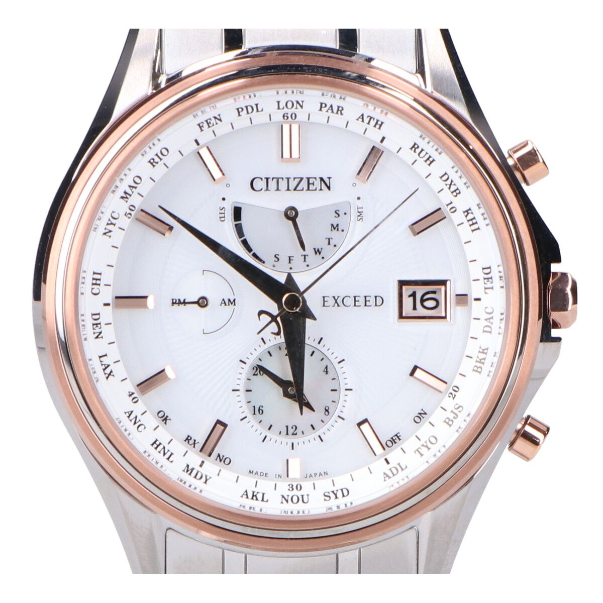 CITIZEN シチズン 【新品/定価22万円】AT9134-68W EXCEEDエクシード 45