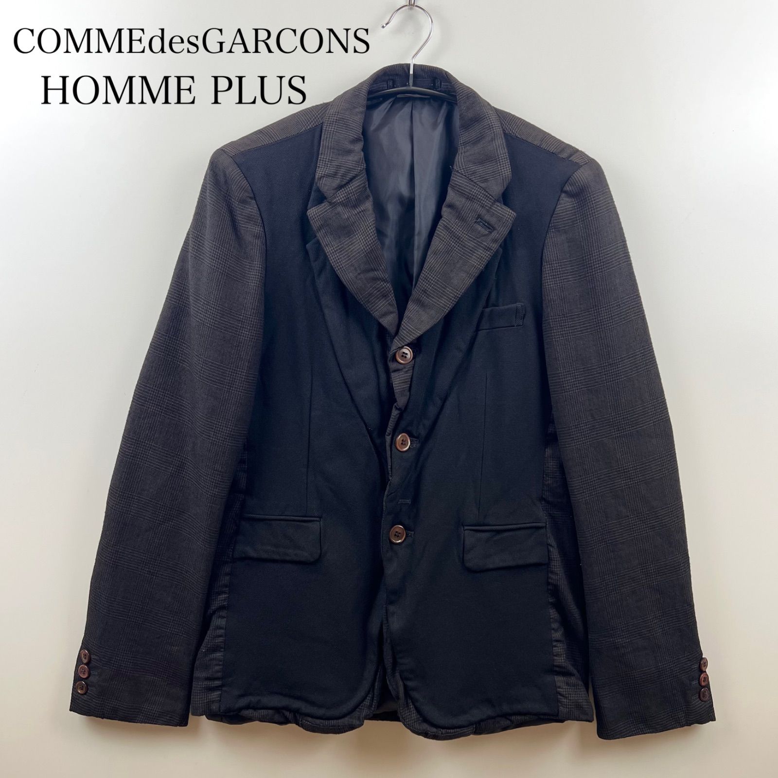 【極美品】コムデギャルソン テーラードジャケット スタッズ 3B jkt-378_001.jpg