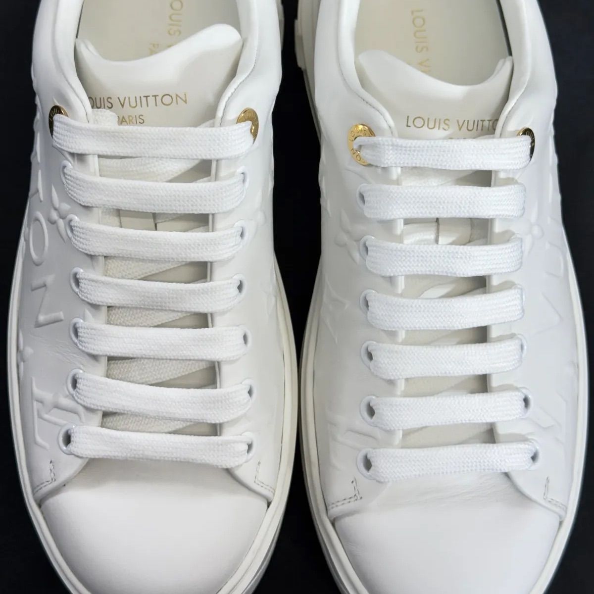 ルイヴィトン👟Louis Vuitton ホワイト スニーカー レディース