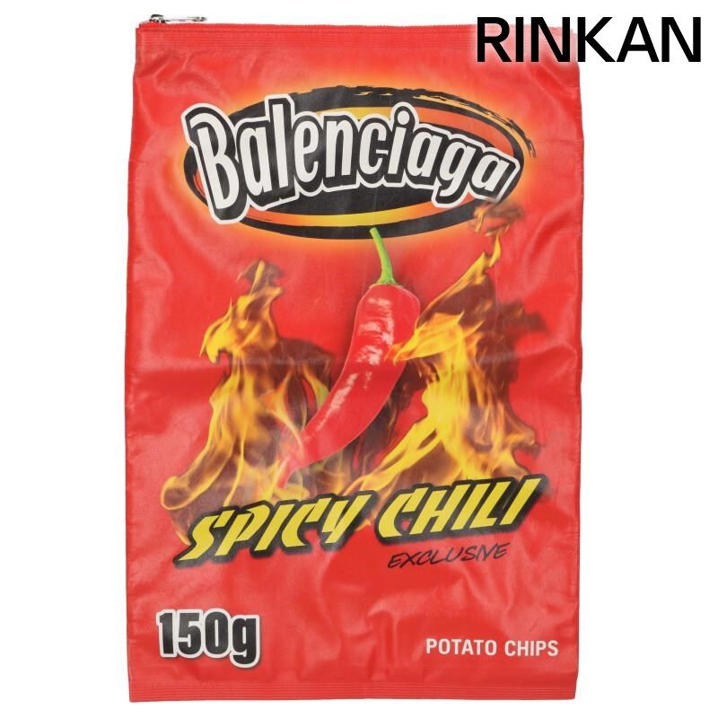 新作もいち早くお手元に！ バレンシアガ 741452 ポテトチップスプリントクラッチバッグ メンズ 一流の素材、完璧な品質!