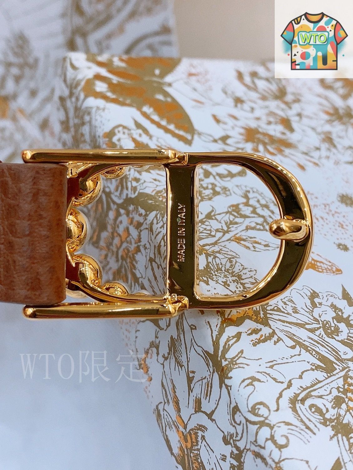 Dior レザーベルト DIOR | ベルト 35mm ディオール グラビティ レザー