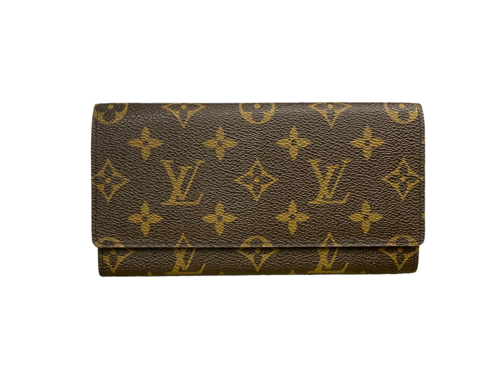 LOUIS VUITTON (ルイヴィトン) ポルト3カルトクレディ モノグラム 長