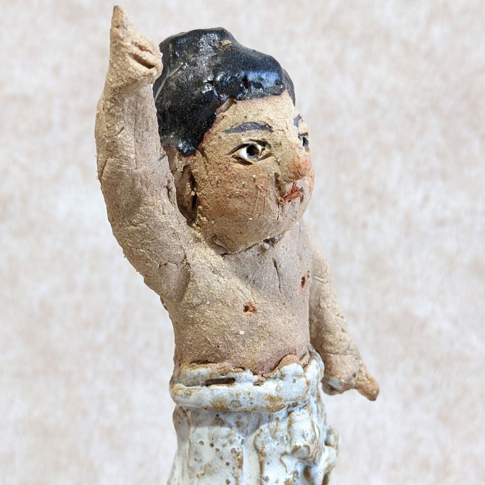 ささきようこさん作 陶人形 唯我独尊 その2 - メルカリ