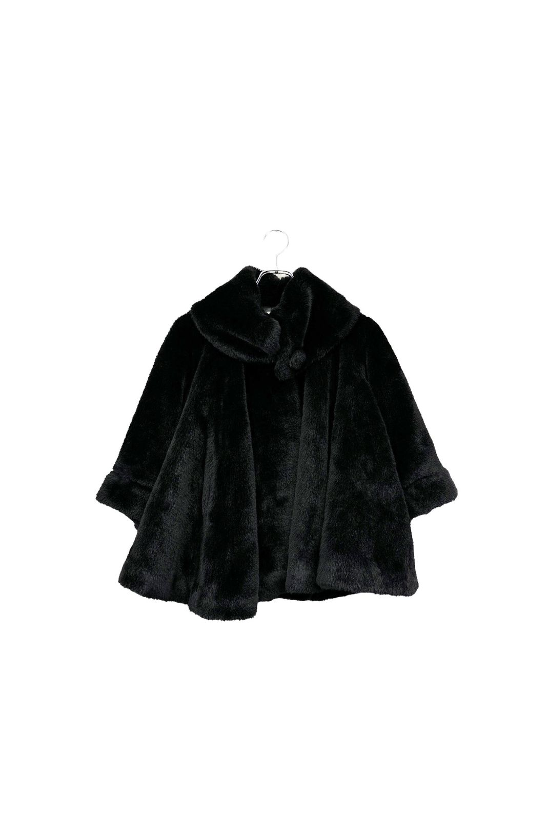 NORMA KAMALI ヴィンテージ マフラー付フェイクファーコート