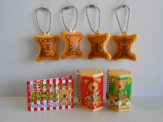 ♯Koi10AZめざせ合格コアラのマーチおみくじ絵馬マスコット全6種 ガチャポン ♯Koi10AZめざせ合格コアラのマーチおみくじ絵馬マスコット全6種