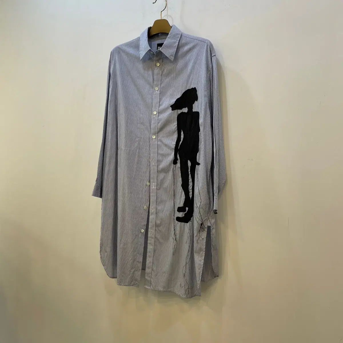 ブラックスキャンダルヨウジヤマモト19ssロングシャツYOUJIYAMAMOTO BLACK Scandal Yohji Yamamoto(ブラックスキャンダルヨウジ