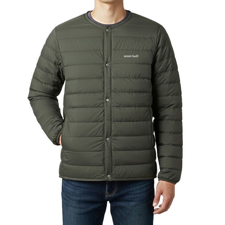 モンベル mont bell スペリオダウン ラウンドネックジャケット メンズ