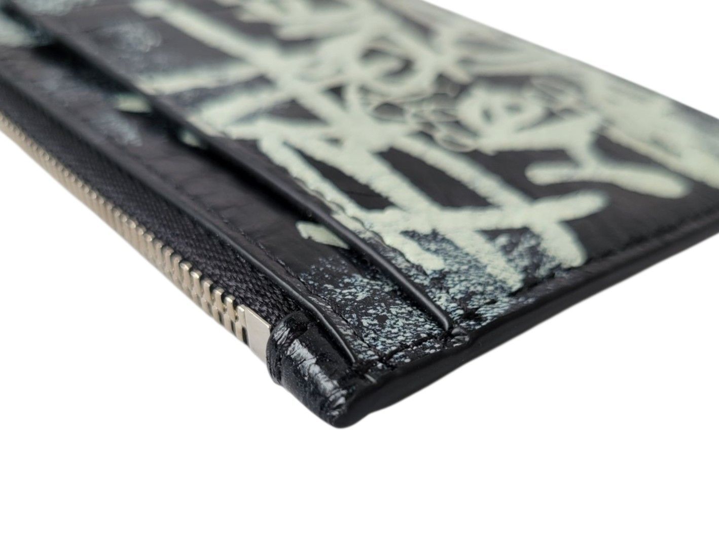 バレンシアガ フラグメントケース グラフィティロゴ コイン カード  