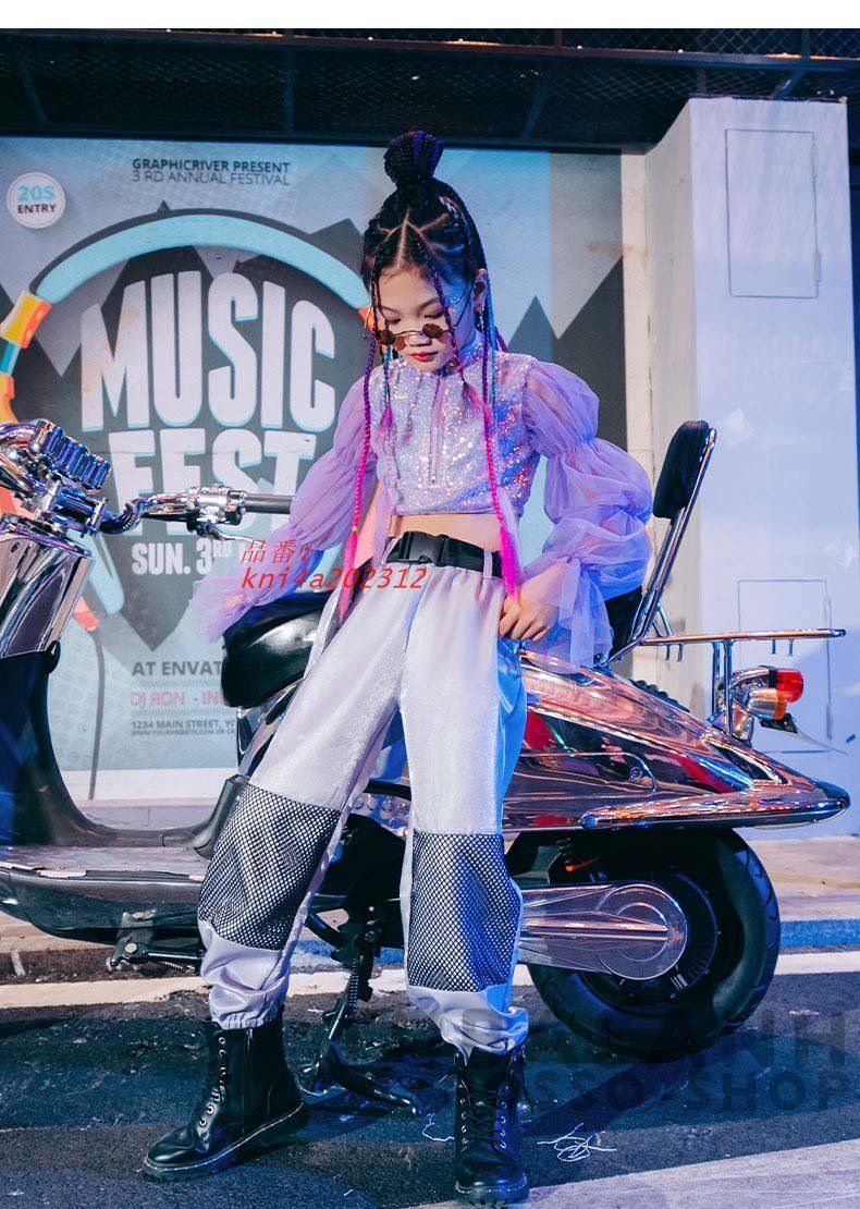 ガール スパン紫の