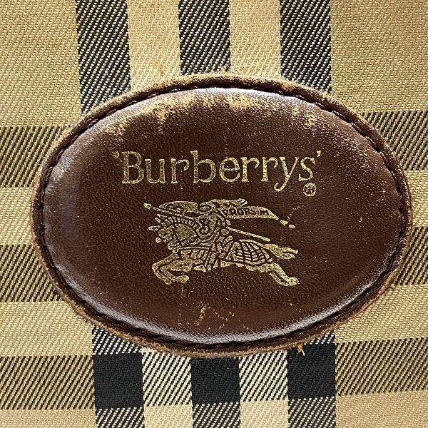 バーバリー BURBERRY ノバチェック ヴィンテージ バッグ