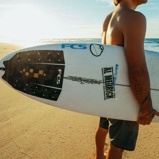 FCS トラクション デッキパッド バロン マミヤ モデル Barron Mamiya Model DeckPad