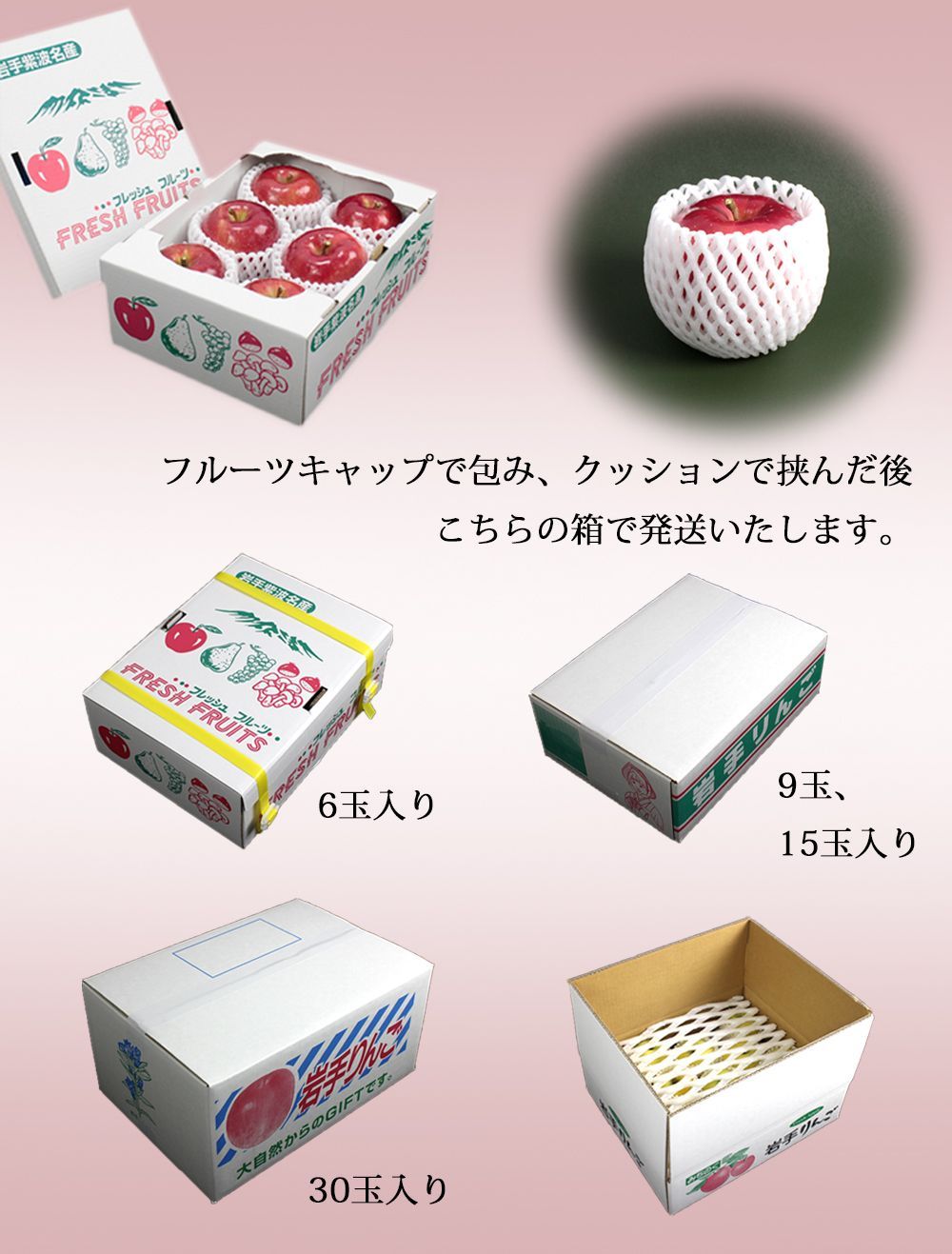 岩手県産 産地直送 サンふじ りんご 約9kg 送料無料 りんご 果物-9