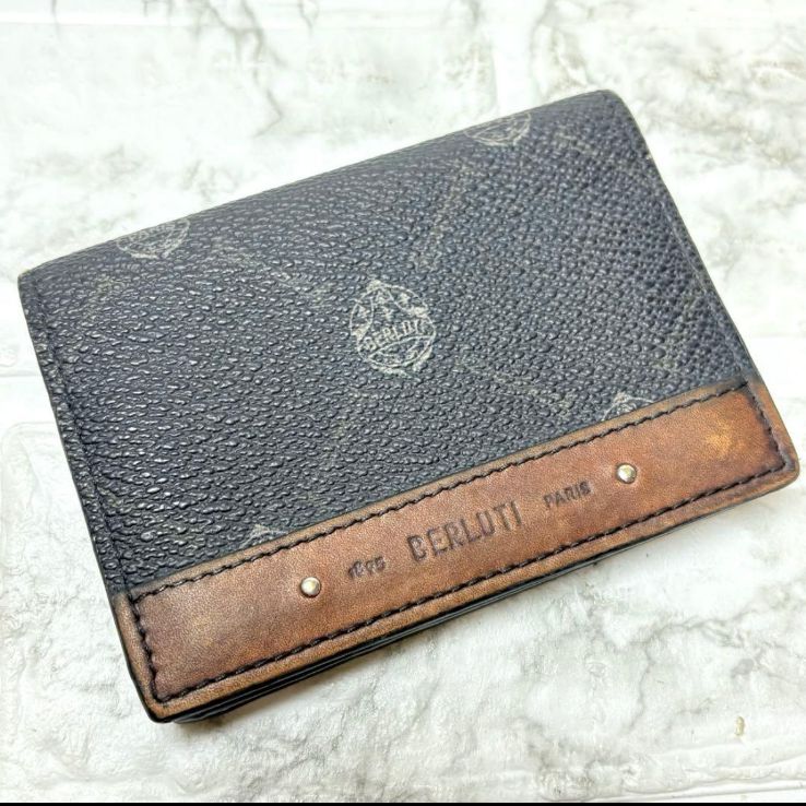 ベルルッティ BERIUTI 名刺入れ カードケース パスケース ホールマーク