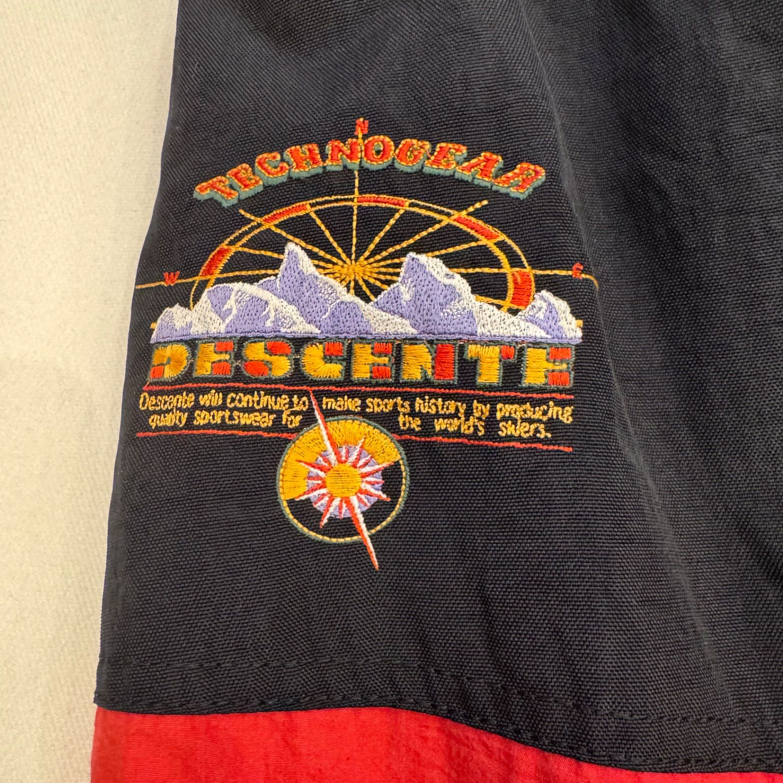 90s descente ナイロンジャケット マウンテンパーカー マルチ デサント 