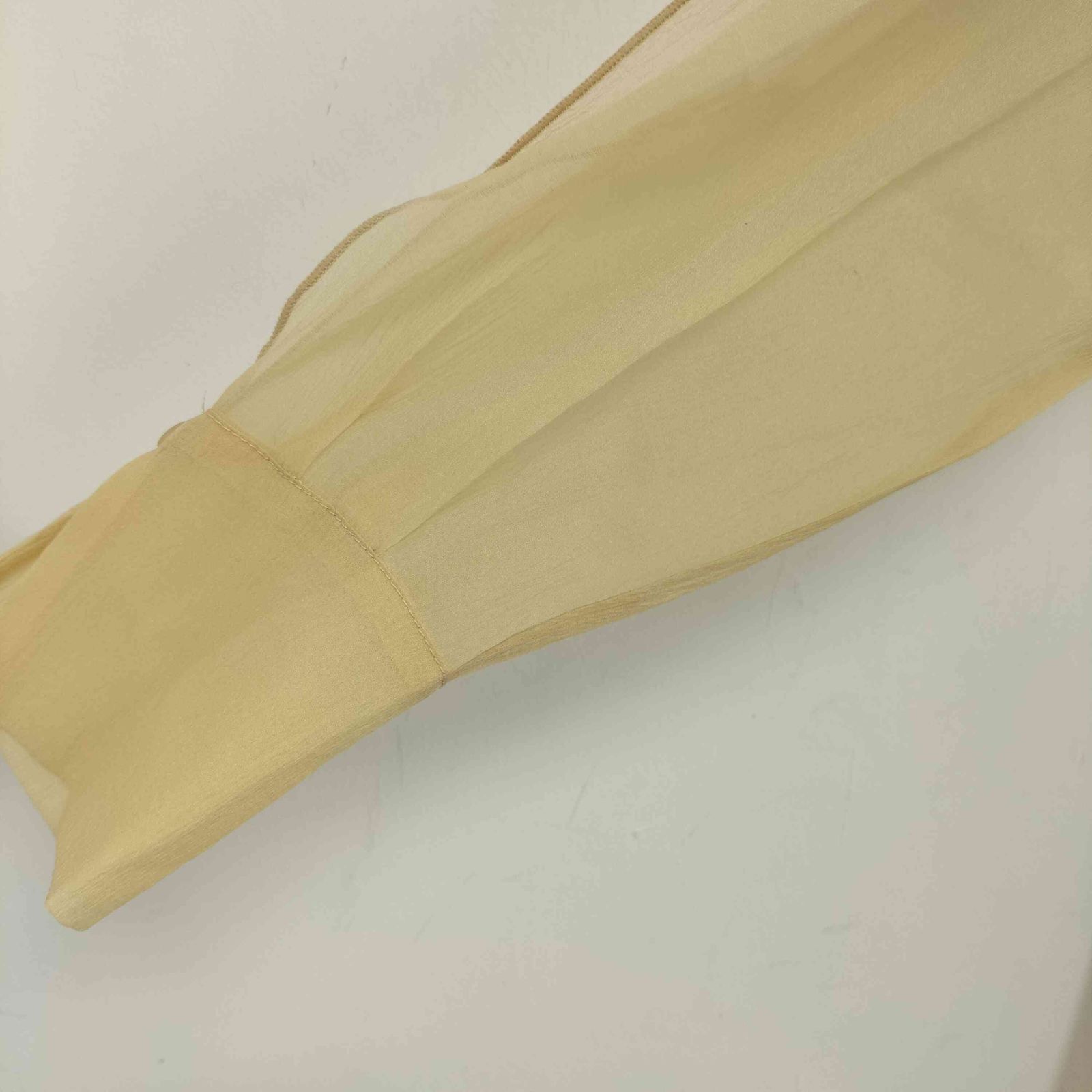 ワンピース eaphi bow tie sheer long one piece eaphi bow tie sheer long one piece - メルカリ