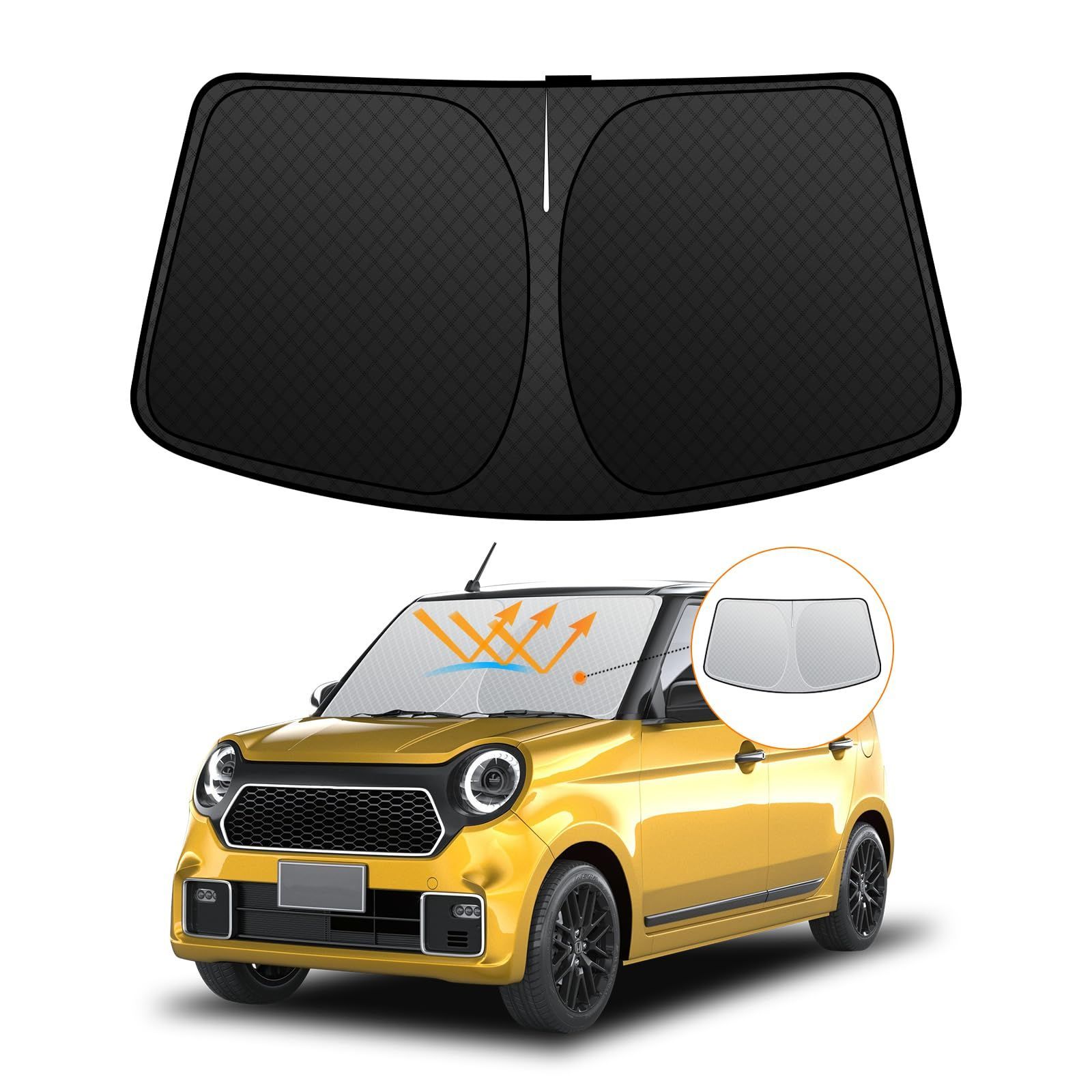 アウトドア 【吸盤＋6個】 ベンツ Aクラス W177型 サンシェード カーテン 車中泊 グッズ フロント A180 A180Style A200d 車用カーテン カーフィルム カーシェード サイド セット フロント 日除け 専用