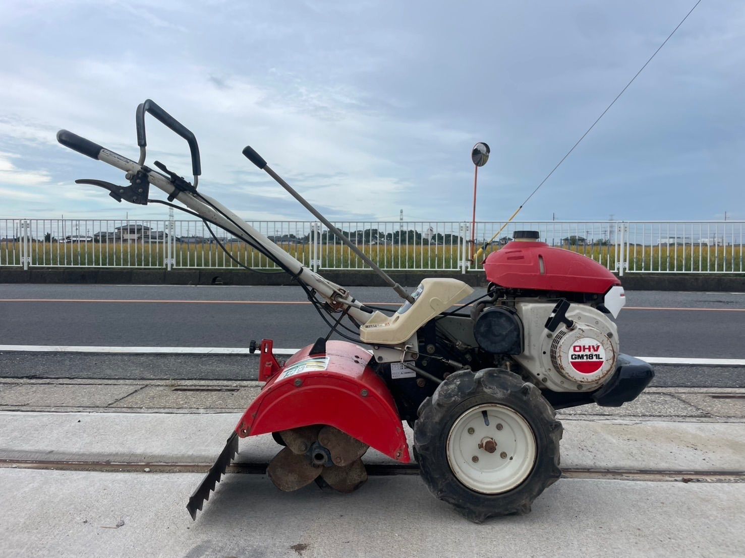 静岡発☆！耕運機！家庭菜園！RYOBI！RCV-330！ リョービ RYOBI 耕耘機 