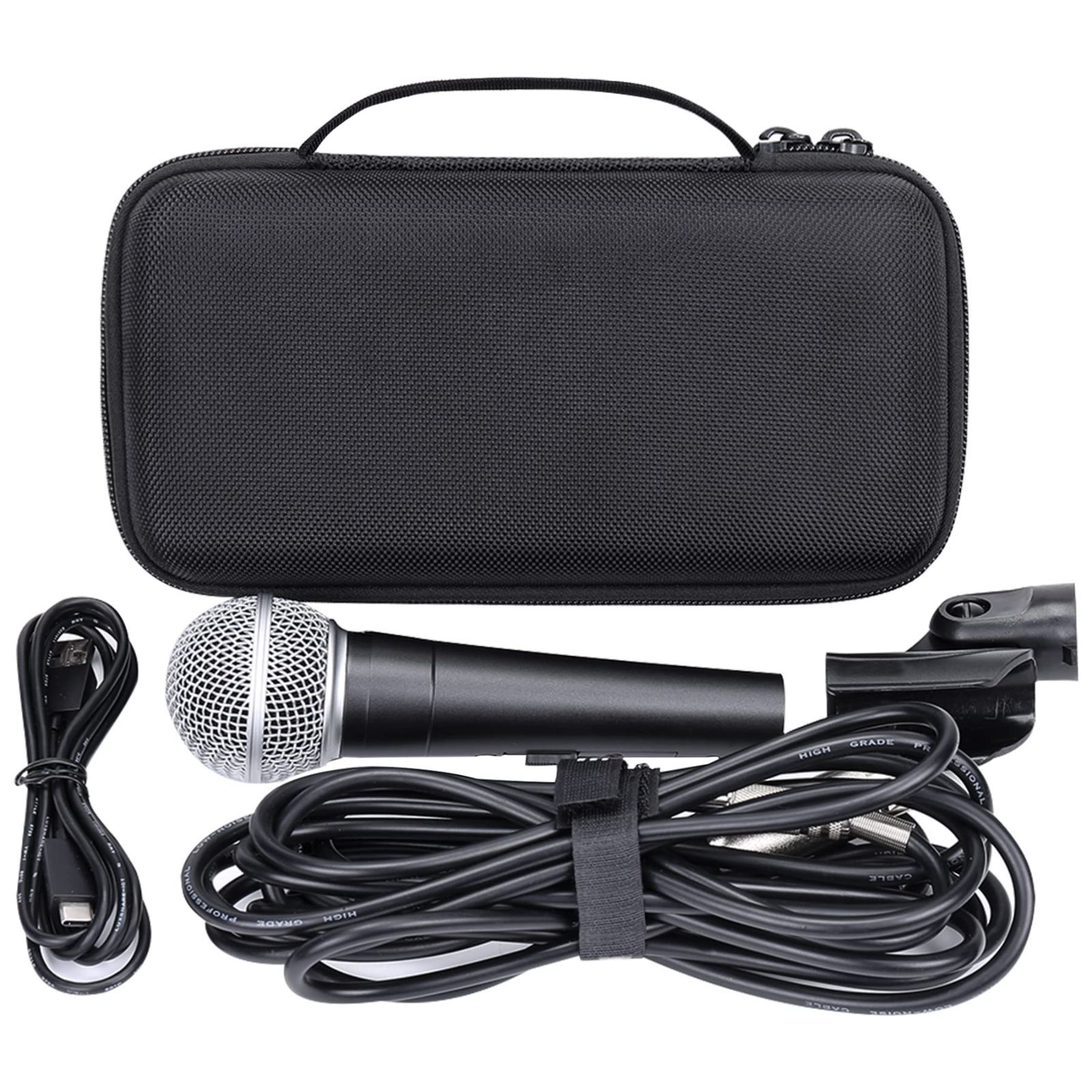 Aenllosi 収納ケース 互換品 シュア SHURE SM58/PGA58/BETA58A/PGA48 ダイナミック マイクロフォン（ケースのみ） Aenllosi 収納ケース 互換品 シュア SHURE SM7dB &frasl;SM7B &frasl; MV7