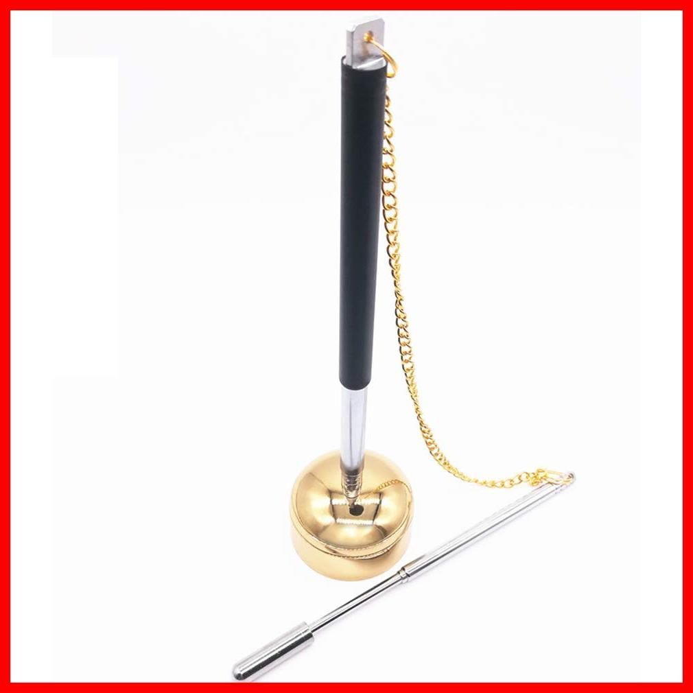 【人気商品】RISACCA 仏具 手持ち おりん 黒檀 数珠 108珠 収納袋/彼岸 墓参り お遍路 お祓い お鈴 伸縮タイプ (手持ちおりん + 数珠 108珠)