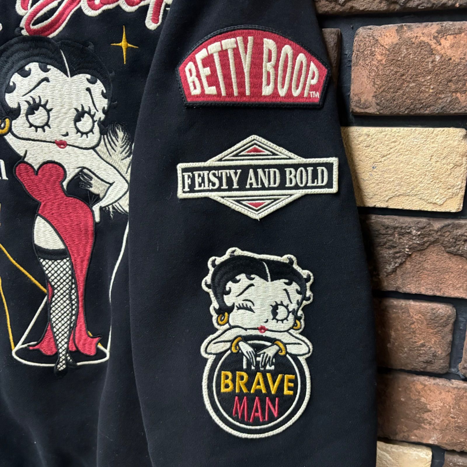 BETTY BOOP リバーシブルスタジャン】The BRAVE-MAN コラボ