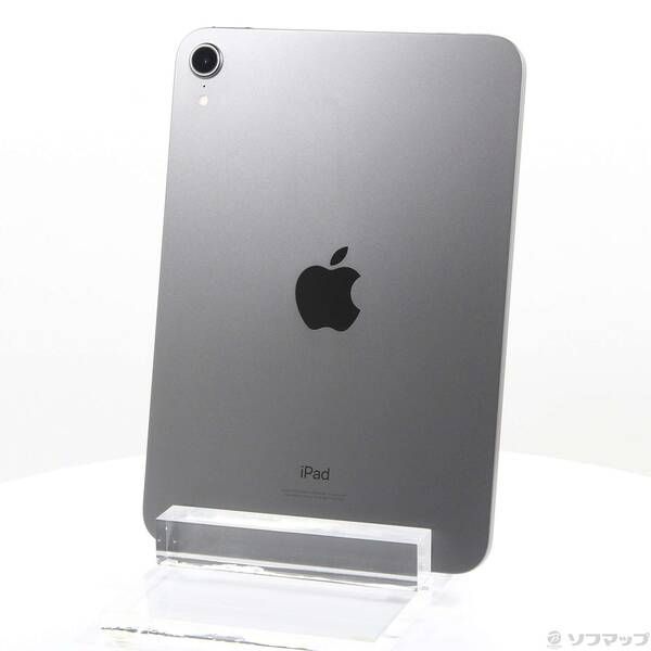 〔中古品〕iPad mini 第6世代 256GB スペースグレイ MK7T3J／A Wi-Fi【258】