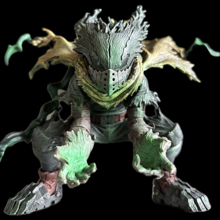 僕のヒーローアカデミア　緑谷出久 リペイント　フィギュア 僕のヒーローアカデミア THE AMAZING HEROES PLUS 緑谷出久 黒デク