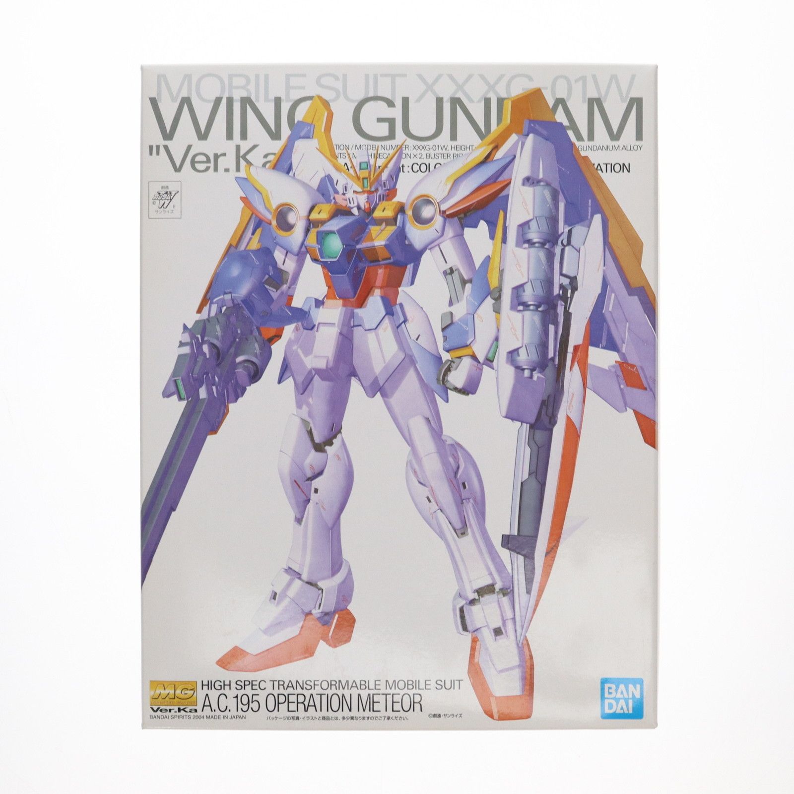 再販) MG 1/100 XXXG-01W ウイングガンダム(Ver.Ka) 新機動戦記