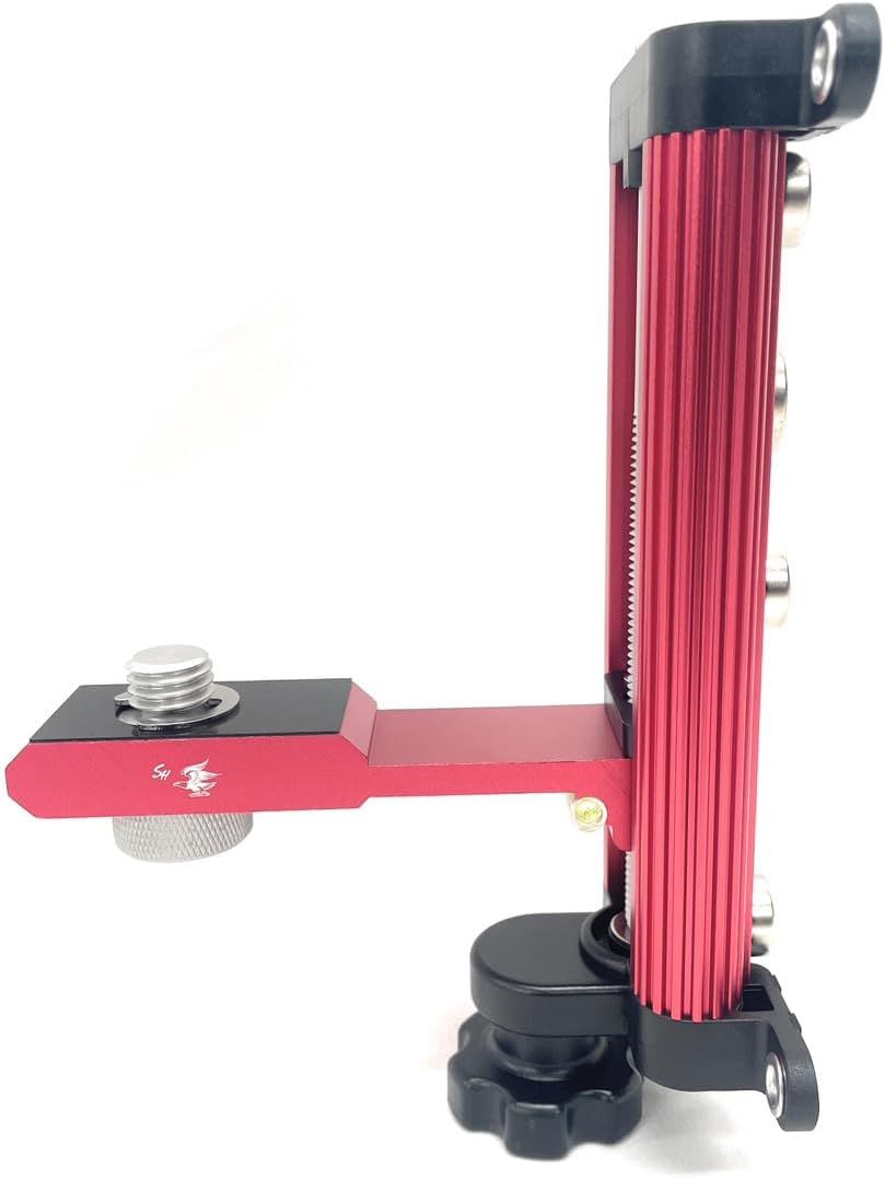 軽天ホルダー 工具 磁石式 強力 レーザー墨出し器 すみだし器 保持器 マグネット レベル 水平器 三脚不要 クランプ 昇降調整機能 (レッド)  (レッド) 軽天ホルダー 工具 磁石式 強力 レーザー墨出し器 すみだし器 保持器 軽天ホルダー 工具 磁石式 強力 レーザー墨出し器 ...