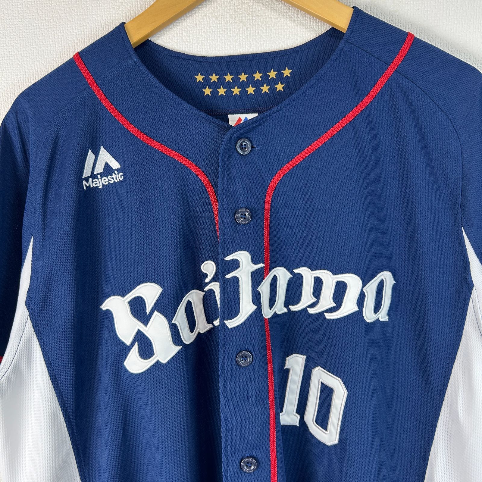 埼玉西武ライオンズ ベースボールシャツ 森友哉 10番 ユニフォーム