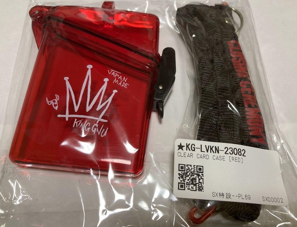 KING GNU（キングヌー）2023 CLEAR CARD CASE （クリア カードケース