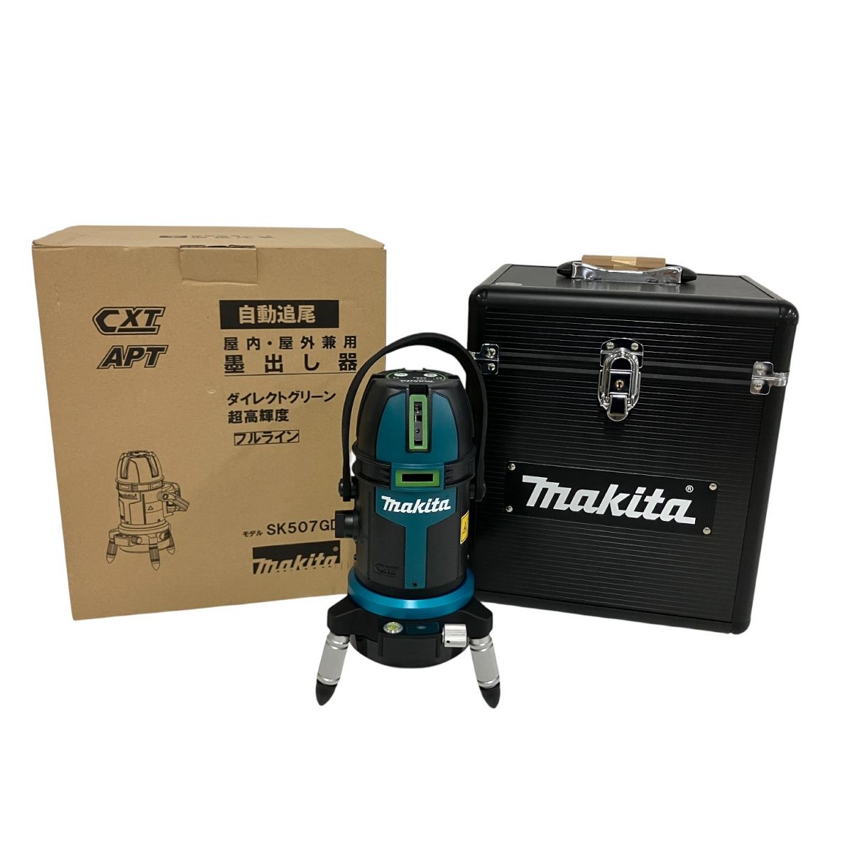 makita レーザー墨出し器 SK507GDZN 三脚セット B10485733