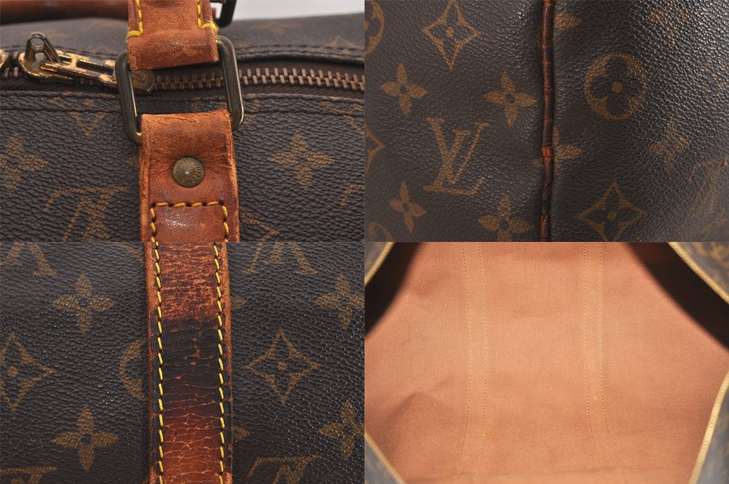 LOUIS VUITTON ルイヴィトン モノグラム キーポル 50 トラベル
