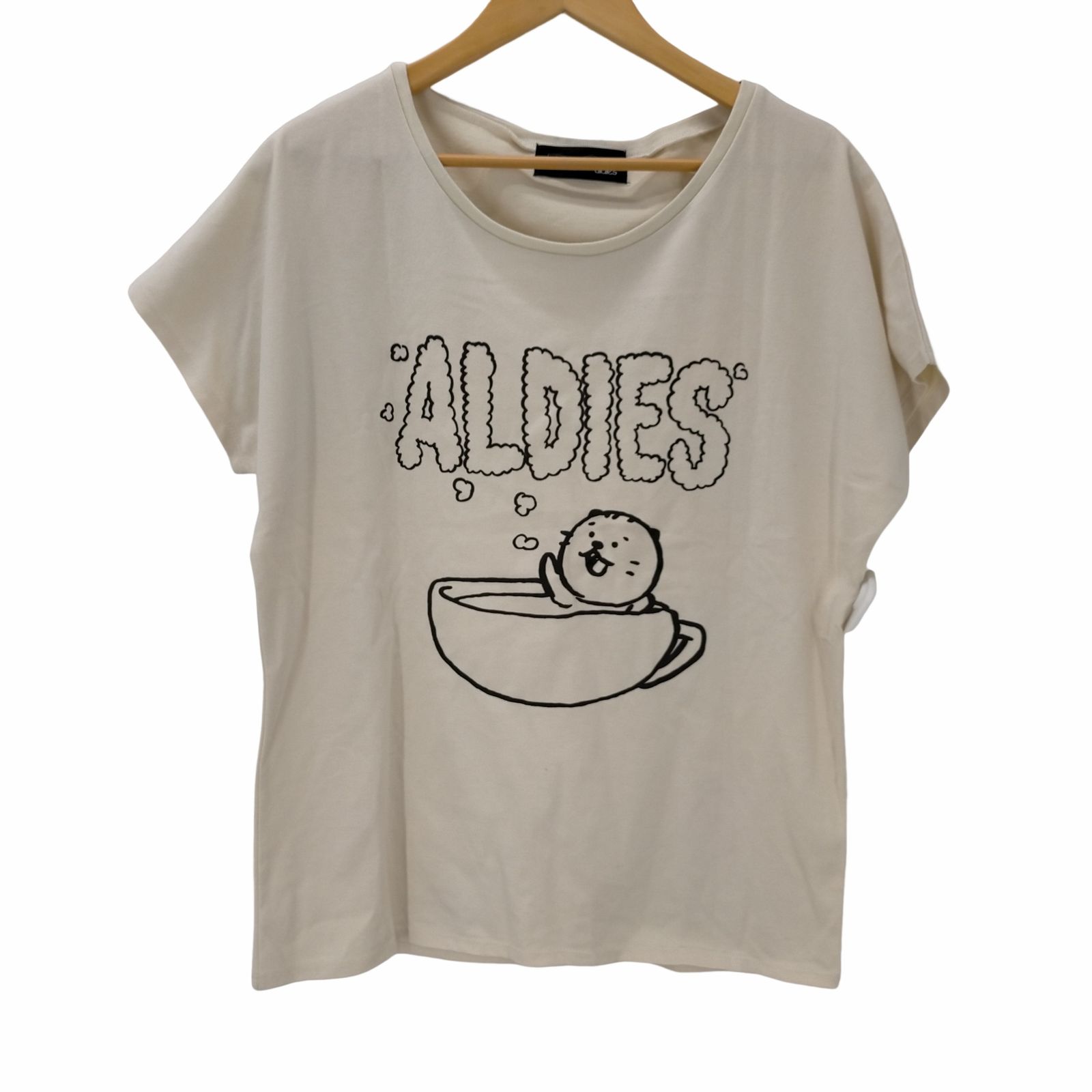 アールディーズ ALDIES RACCOS Burger Sue Baby T-Shirt メンズ XS