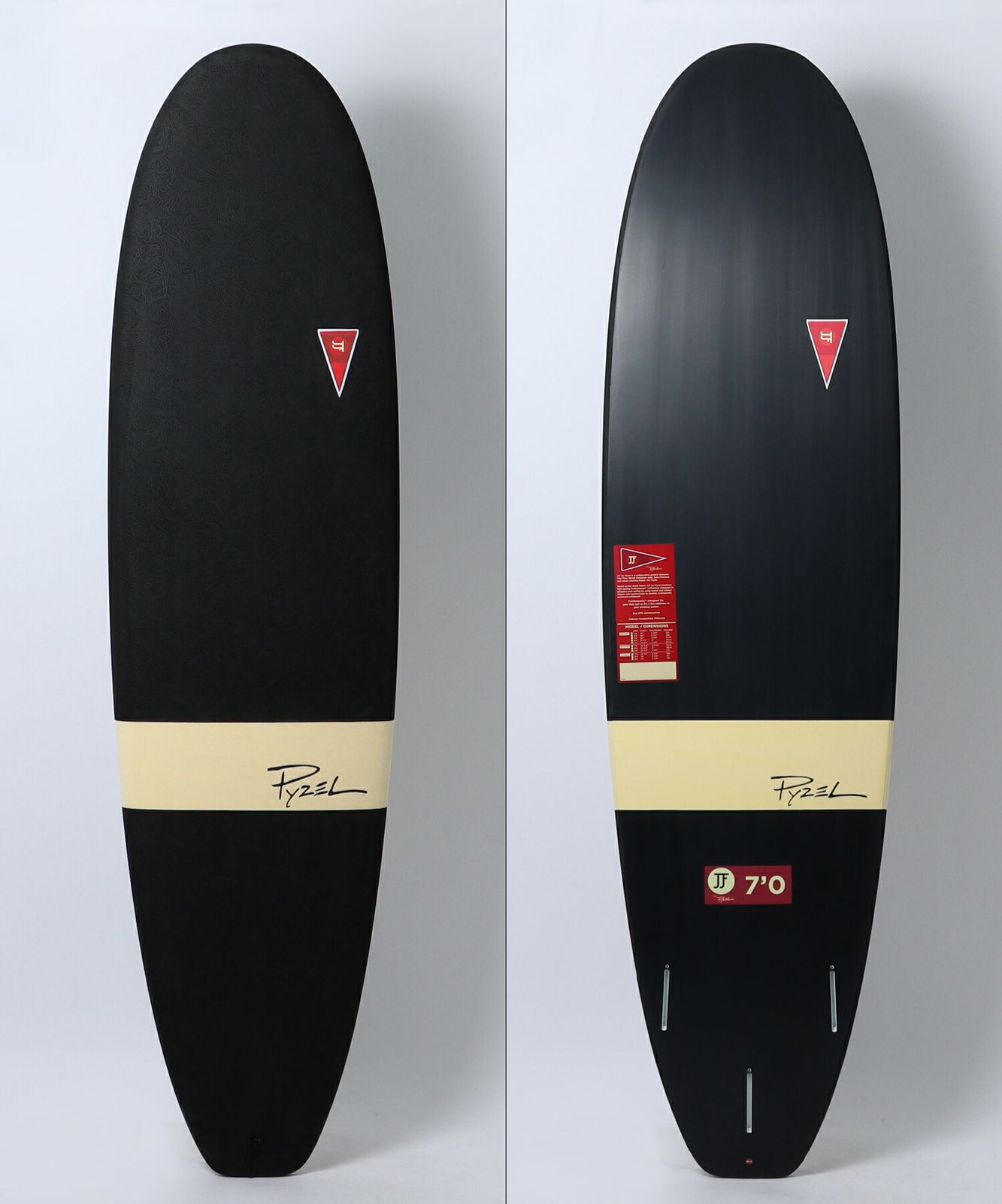 Pyzel グレムリン5'6 ショートボード 黒 Amazon | ソフトボード PYZEL