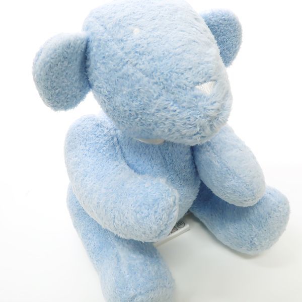GUCCI グッチ　BABY テディベア　ぬいぐるみ　くま　ロゴ　ブルー GUCCI baby テディベア ライトブルー 水色 クマ ぬいぐるみ 熊