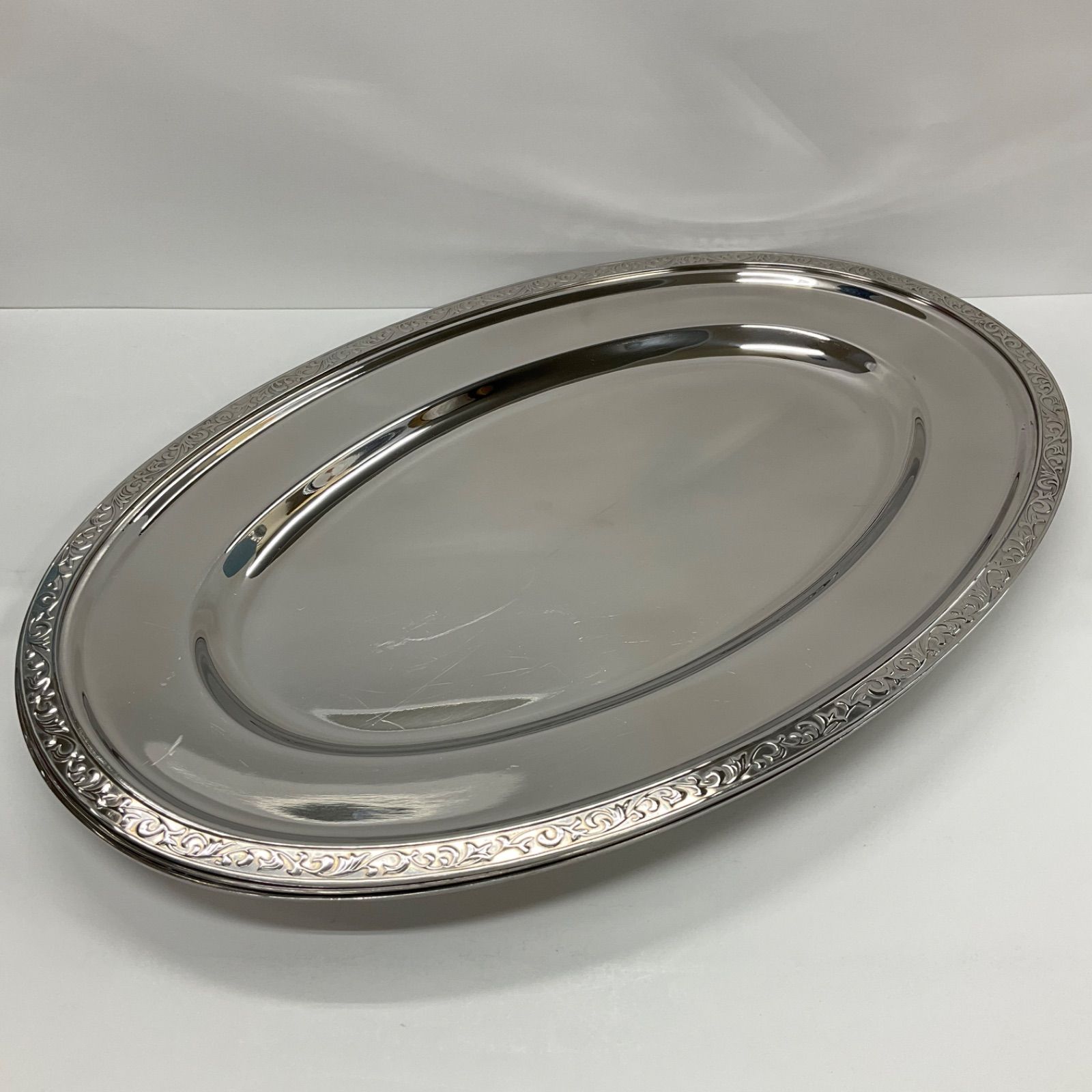 和田助製作所 小判皿 16インチ 3枚】18-8 ステンレス モンテリー 楕円