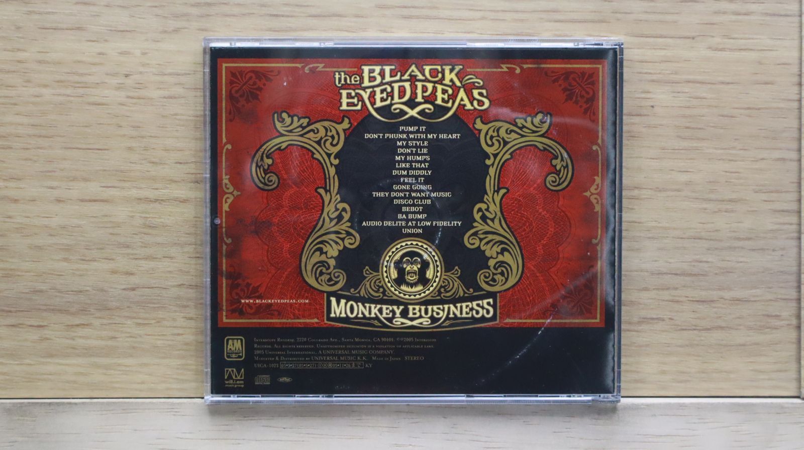 国内盤CD☆ブラック・アイド・ピーズ/The Black Eyed Peas