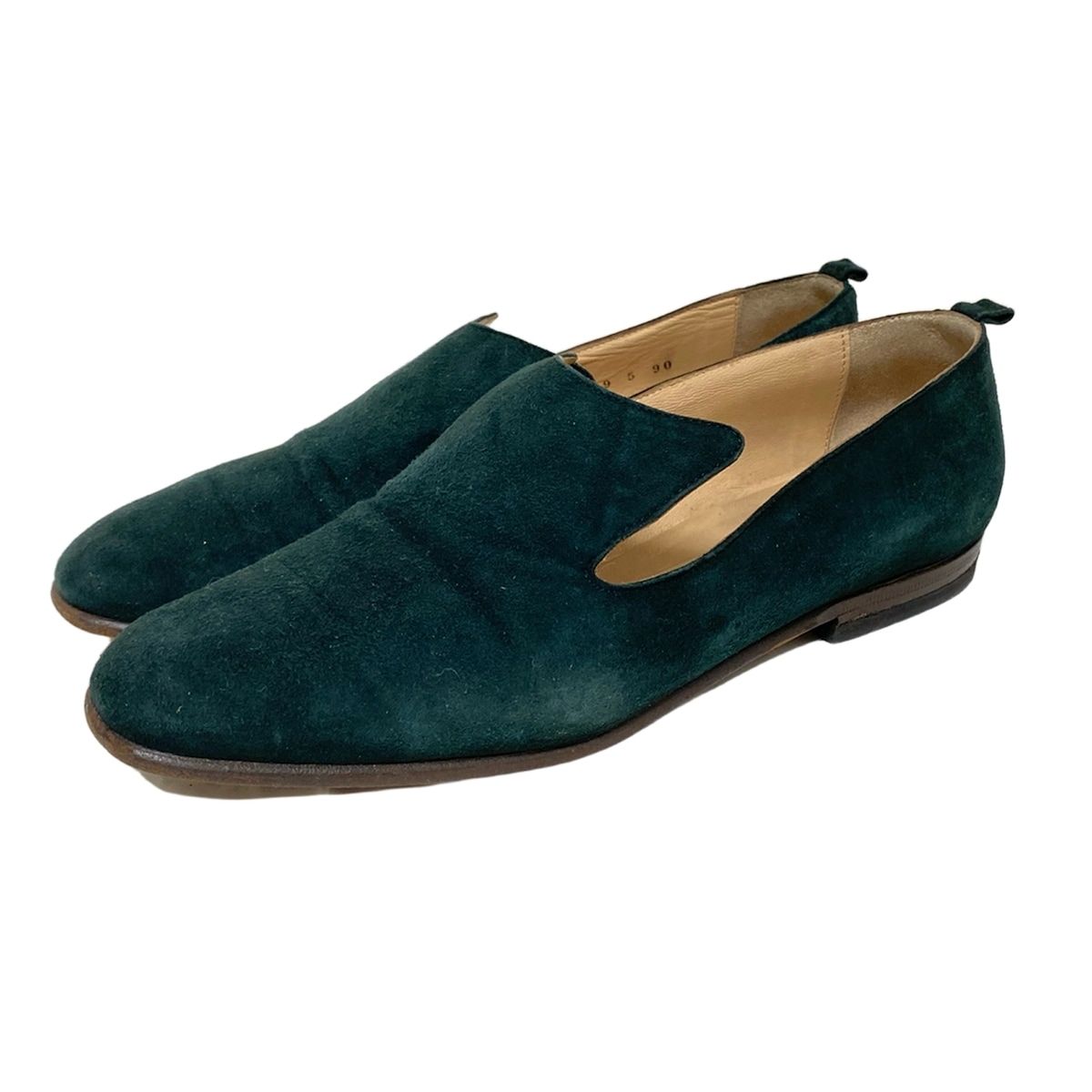 JILSANDER ジルサンダー フラットシューズ 36 1|2 レディース - ダークグリーン アウトソール張替済 KIN-KAAI_COM