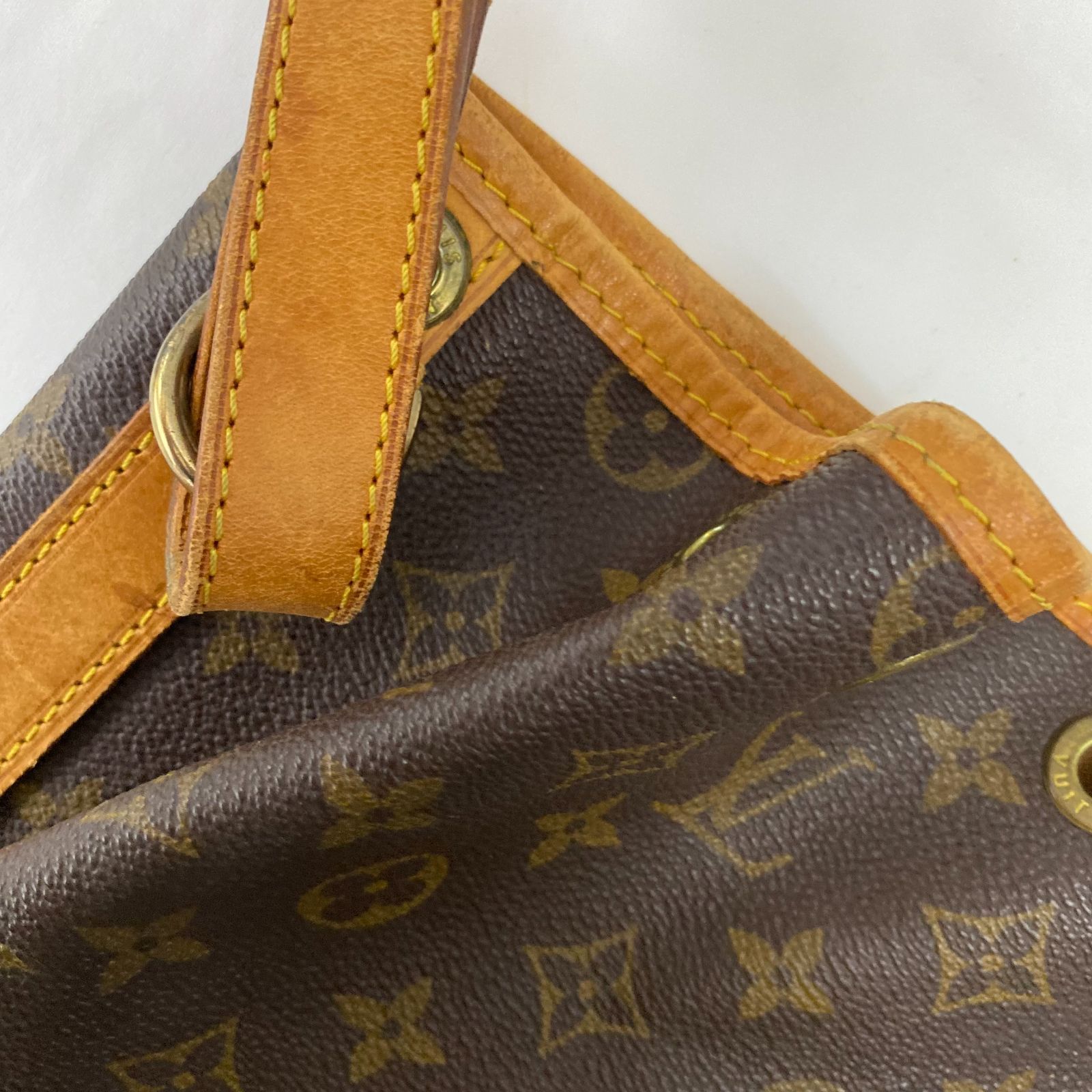 訳あり☆LOUIS VUITTON ルイ・ヴィトン ノエ 巾着 ショルダーバッグ 紐