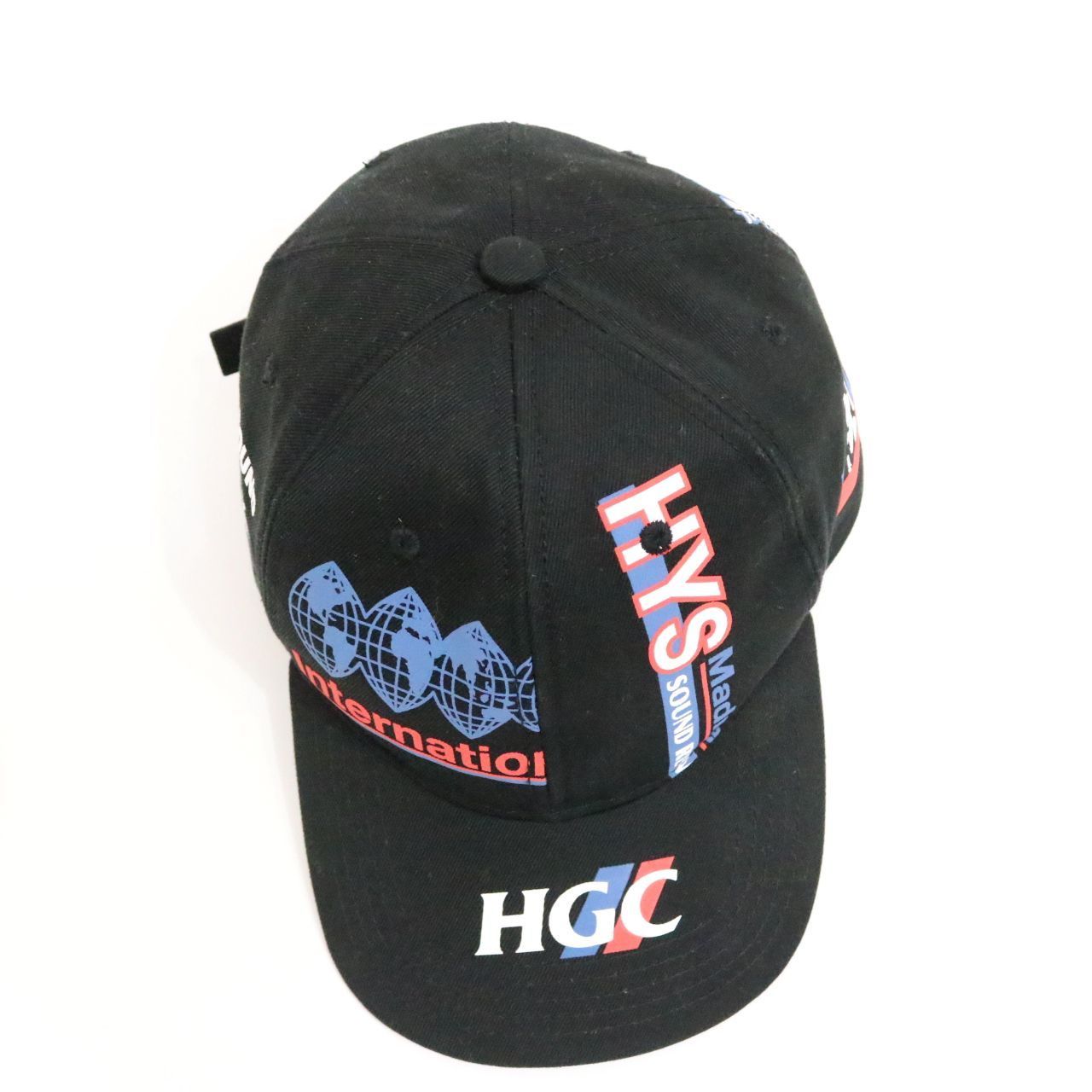 ヒステリックグラマー キャップ PIT CREW キャップ ブラック