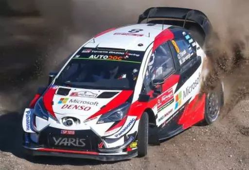 中古】ミニカー 1/43 TOYOTA Yaris WRC Winner Rally Portugal