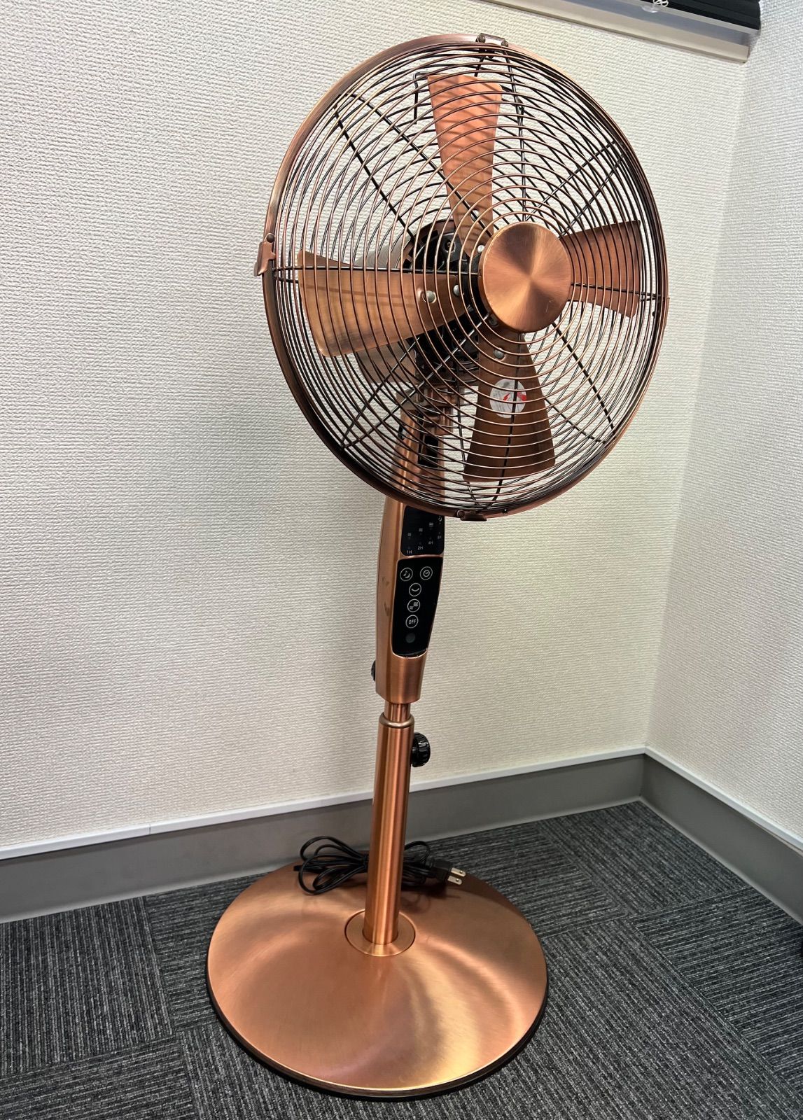 ドウシシャ ブロンズ PIR-350 メタル 扇風機 希少 レトロ リモコン 希少品】ドウシシャ PIR-350 レトロ扇風機 メタル ブロンズ リモコン付