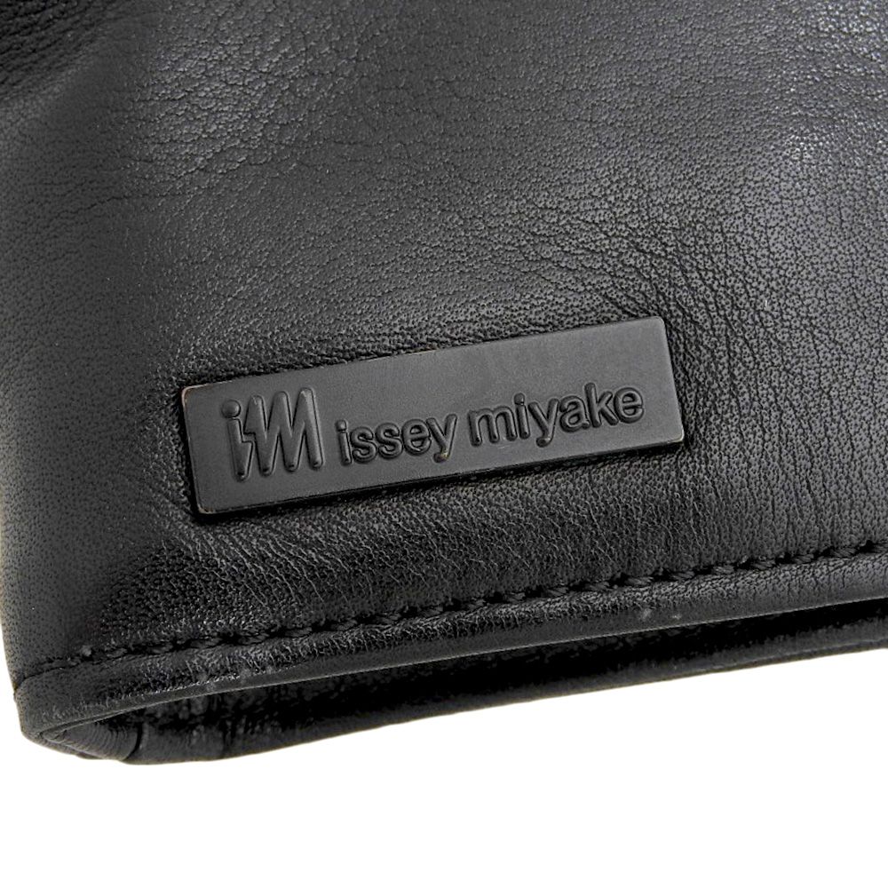 美品 イッセイミヤケ 90年代ヴィンテージ アーカイブ品 レザー