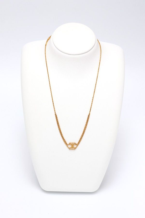 セリーヌ / CELINE トリオンフ サスペンダー ネックレス