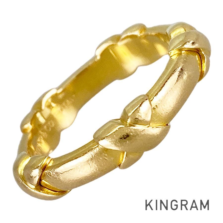 ティファニー TIFFANY&Co. シグネチャー クロス K18YG 14号(54