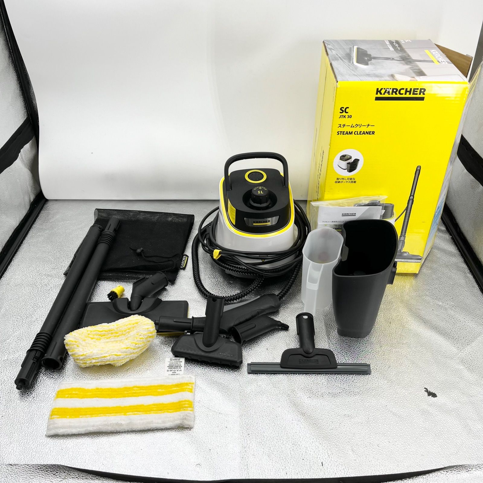 ケルヒャー Karcher SC JTK 30 スチームクリーナー 本体 セット 1500W 1L 動作良好