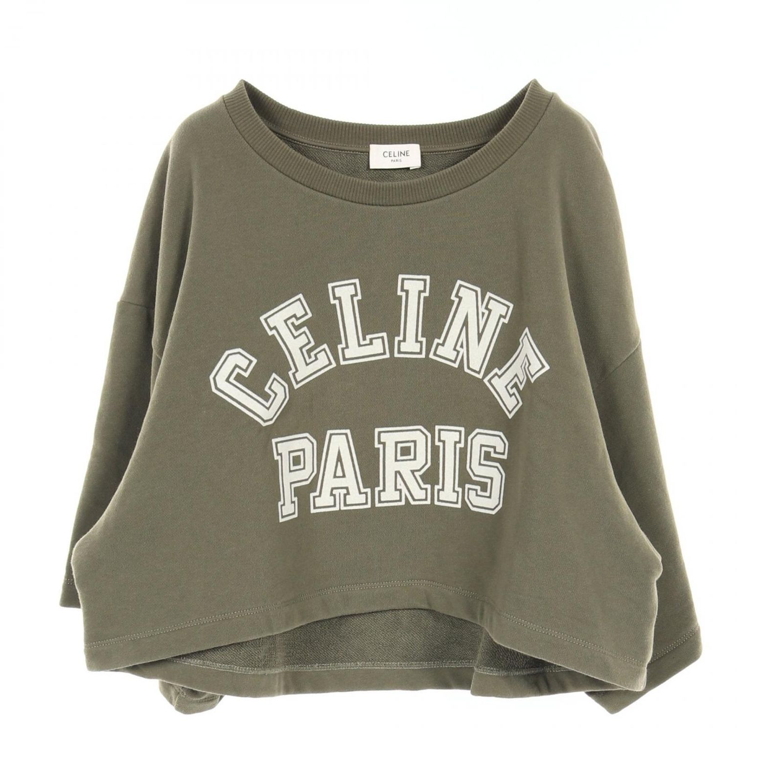 CELINE セリーヌ ロゴ クロップド Tシャツ スウェット - メルカリ
