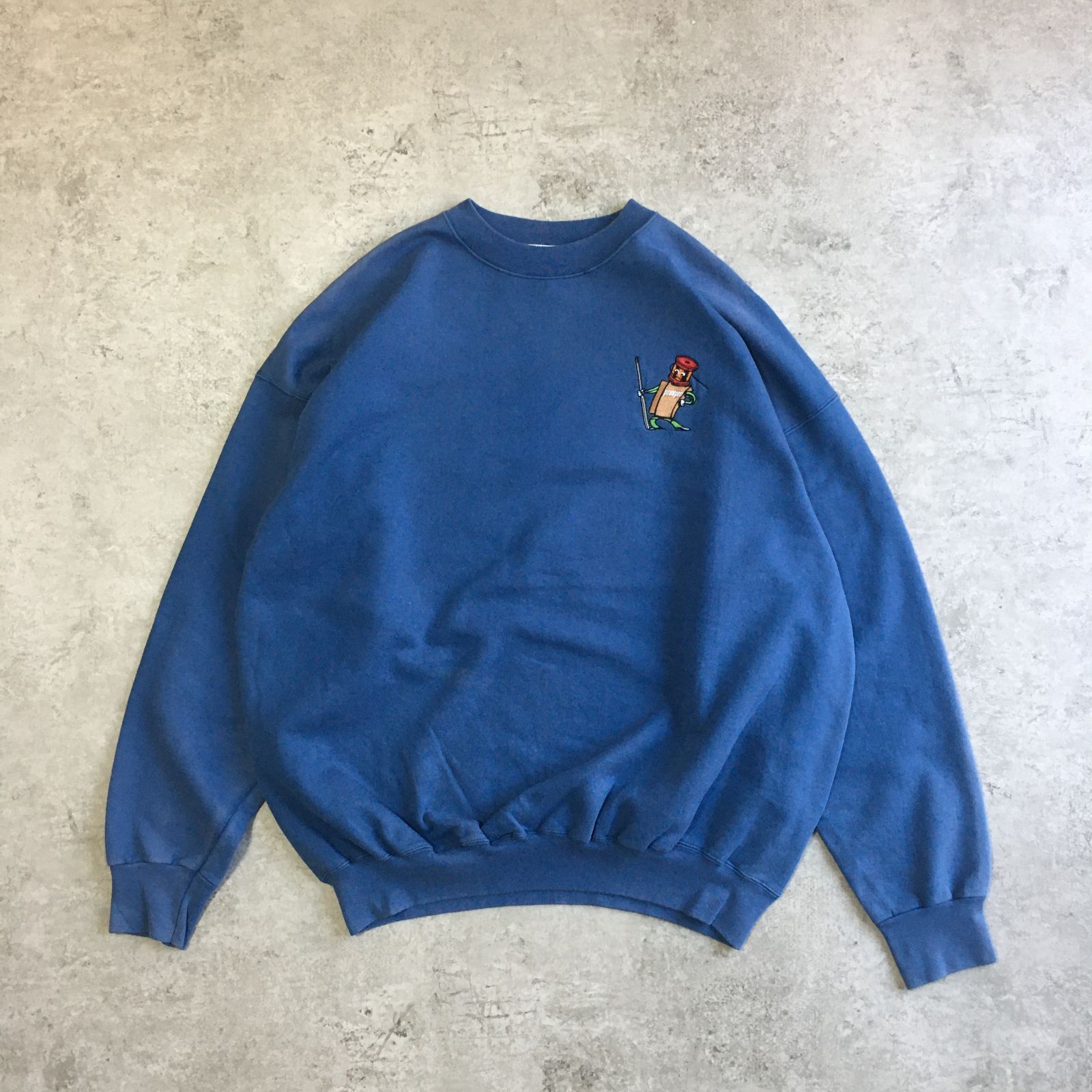 90s Hanes ARRAY 企業系 コンピュータ スウェット フェード 90s Hanes ”printpro” Company Embroidered Sweatshirt ヘインズ
